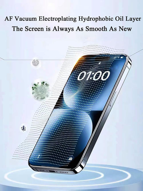 for iPhone 15 Pro Max Screen Protector Tempered Glass Screen Protector iPhone Glass Screen Protector 9h Hardness 2 Pieces Screen Protector...