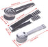 4 Pcs Stainless Steel Tea Bag Tongs Teabag Squeezer Strainer Holder Grip Metal Spoon Mini Sugar Clip Kitchen Bar Tools...
