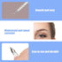 Skin Marker Eyebrow Tattoo Marker Position Outline Pen 3 Pcs, Waterproof Eyebrows Pencil Tattoo Makeup And Microblading Supplies, White Brow Marki...