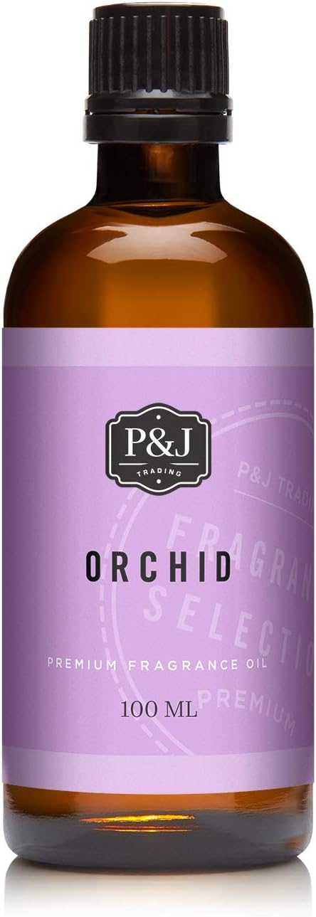 P&J Trading - Orchid Scented Oil 100ml - Fragrance Oil for Candle Making, Soap Making, Diffuser Oil...