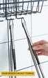 JETKONG 2 Pcs 12-Inch Food Tweezer Tongs, Stainless Steel Kitchen Tweezer Cooking Tweezers (Black)...