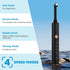 Tooth Polisher,Tooth clean and whitening kit,5 multi -function brush heads and LED lights,4 Speed Modes, and IPX6 Waterproof...