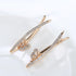 Butterfly Earrings for Women Cubic Zirconia Earrings Rose Gold Hoop Earrings Dangling Earrings Jewelry...