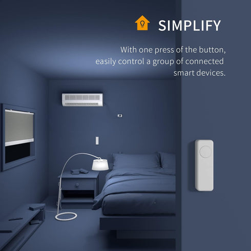 THIRDREALITY ZigBee Smart Button, 3-Way Remote Control, Require Zigbee hub, Work with SmartThings, Aeotec, Hubitat, Home Assistant, Third Reality ...