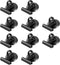 Strong Office Black Magnetic Clips Heavy Duty Refrigerator Magnet Hook Clips for Photo Displays, Whiteboards, Locker, Fridge, Classroom, School, O...