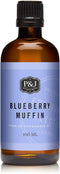 P&J Trading Fragrance Oil | Blueberry Muffin Oil 100ml - Candle Scents for Candle Making, Freshie Scents, Soap Making Supplies, Diffuser Oil Scent...