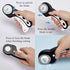 45mm Rotary Cutter with 7pcs Replacement Blades, Ergonomic Handle Rolling Cutter with Safety Lock for Fabric, Leather, paper, Crafting, sewing, Qu...