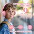 Kids Headphones Bluetooth 5.3 Wireless 60H Play Time Volume Limited 85/110dB Over Ear Foldable Headset with Cable Aux Mic for iPad Notebook Boy Gi...