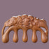 Wide Teeth Hair Comb Sandal Wood Anti-static Scalp Massage Hair Care Tool Relaxation Therapy Stimulation Reflexology Lotus Wood Comb...