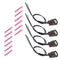 Ignition Coil Connector Harness 9U2Z14S411EA Compatible with V6 V8 Flex F150 F250 F350 Explorer for Lincoln MKS MKT MKX S2280 WPT931, 4 Pcs...