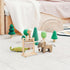 Operitacx Wooden Doll Dress Rack Clothes Hanger Mini Coat Hanger Dolls Clothing Rack Miniature Model Decor Doll Furniture Accessories for Dollhous...