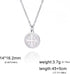 Jude Jewelers Stainless Steel Jerusalem Cross Religious Prayer Statement Pendant Necklace...