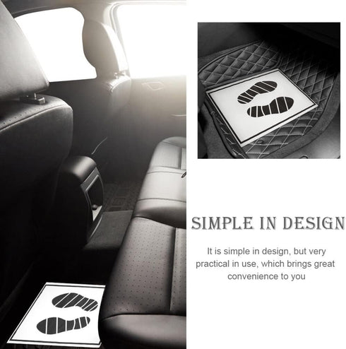 IMIKEYA Paper Floor Mat: 25Pcs Disposable Car Floor Mats Car Paper Floor Mats Disposable Car Interior Floor Mats Automotive Floor Mats Printing Pa...