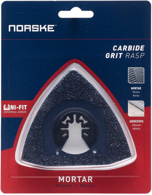 Norske Tools NOTP231 Triangle Carbide Rasp Oscillating Multi Tool Accessory...