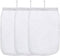 ALEGI Aquarium Filter Media Bag Extra Fine,Reusable 180 Micron Drawstring Mesh Filter bags for Activated Carbon (12"*8" (3 pack))...