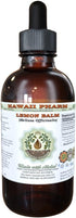 Lemon Balm Alcohol-Free Liquid Extract, Lemon Balm (Melissa officinalis) Dried Leaf Glycerite Hawaii Pharm Natural Herbal Supplement 2 oz...
