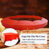 Adjustable Pie Crust Shields Baking Protectors, Silicone Cover Ring Fits 8-11.4 Inch Pies, Baking Pie Pizza Crust Shield Protector Cover for Edges...