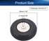 Heyiarbeit 1.5" RC Model Airplane Foam Wheel Super Light Tire and Wheel Sets for RC Airplane PU Sponge Tire with Plastic Hub 2 Pcs...