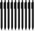Kaco PURE Gel Pens Black Ink 0.7mm Medium Point, 10 Pieces Set, Original Design, Quick Drying Aesthetic Note Taking Pens Shcool Office Supplies Cu...