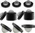 10pcs hose washer with screen, Black Rubber Washers and Stainless Steel Filter,for 3/4 Inch Garden Hose Washing Machine and Water Faucet Repair Ki...