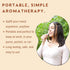 MOXE Cinnamon Essential Oil Nasal Inhaler, Therapeutic No-Mess Aromatherapy, 100% Pure and Undiluted, Stimulates Focus & Concentration, Relieves T...