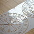 XUAN YANG 2PCS 12X12 Inches Viking Stencils for DIY Decor Reusable Vegvisir Stencil for Wood Home Wall Furniture Art Painting 0.3mm(12mil)...