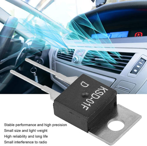 JUC-31F/KSD-01F Temperature Control Normally Closed Switch Thermostat Switch 40~130 Control Temperature Thermal Protector (D80),Control Switch...