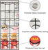 Extra Large Hanging Crystal Clear Over Door Shoe Organizers, Closet Shoe Organizer Shoe Rack Organizer Shoe Storage, 12+6Pockets, 4+4Hooks, white ...