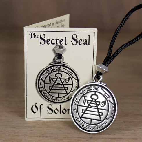 Secret Seal of Solomon Talisman Pentacle Necklace Protection Amulet...