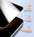MAGIC JOHN 2 Pack for Samsung Galaxy S23 Plus/ S23+ (6.6 Inch) Privacy Screen Protector Tempered Glass, Bubble Free,Auto Dust-Elimination Installa...