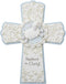 Creative Brands Faithworks - Baptized In Christ Hanging Resin Wall Cross, 6 x 8-Inch, Blue...