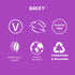 BRIXY Body Wash Bar for Men and Women to Remove Sweat And Oil While Softening Skin, Vegan, Plastic Free, All Skin Types Including Sensitive Skin...