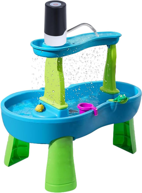 Water Table Pump,Kids Water Pump for Water Table,Water Table Accessories Small Cordless Water Pump for 3 Hours of Non-Stop Fun for Kids...