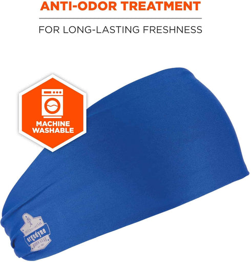 Ergodyne Chill-Its 6634 Cooling Headband, Sports Headbands for Men and Women, Moisture Wicking...