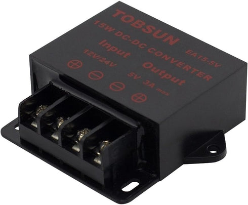 DC Converter Step Down Regulator 5V Regulated Power Supplies Transformer Converter (5V 3A 15W)...