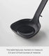 Yamazaki Home Tower Silicone Ladle - Ladle - Silicone, Black...