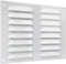 Vent Systems 10" x 7.5" Inch White Air Vent Cover - Metal Air Return Grill with Built in Protection Mesh - HVAC Home Ventilation Improvement - Air...