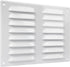 Vent Systems 10" x 7.5" Inch White Air Vent Cover - Metal Air Return Grill with Built in Protection Mesh - HVAC Home Ventilation Improvement - Air...