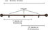 Kemmie 1" Classic Window Curtain Rod with Round Finials Simple Single Telescoping Drapery Rod, 36-72", Bronze...