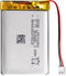 EEMB Lithium Polymer Battery 3.7V 950mAh 533450 Lipo Rechargeable Battery with Wire JST 2.0mm Connector for Speaker and Wireless Device- Confirm D...