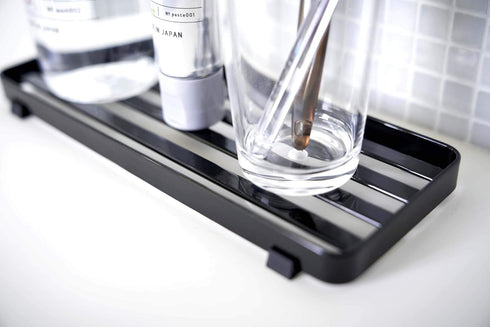 Tower bathroom trays, One Size, Black...