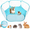PrimePets Small Animal Playpen, Hamster Pet Playpen, Waterproof Breathable Indoor Pop Open Exercise Fence, Guinea Pig Cage Tent, Portable Yard Fen...