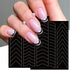 8 Pcs French Tip Manicure Edge Auxiliary Line Nail Art Stickers Heart Butterfly Flowers Nail Design Airbrush Nail Stencils Stickers for Nail Art S...