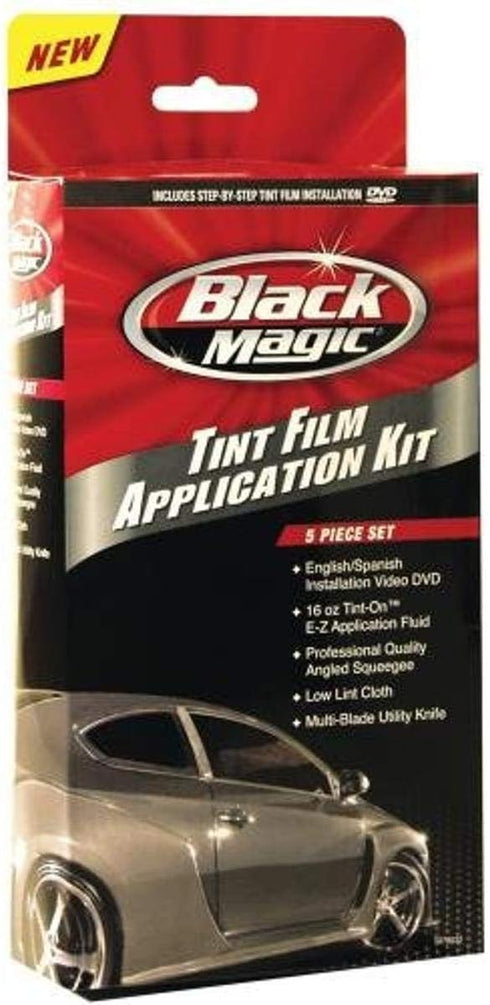 Custom Accessories Black Magic 5079032 5-Piece Tint Film Application Kit, Regular...