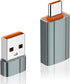 USB to USB C Adapter,USB C Female to USB Male Adapter OTG Converter for MacBook, Ipad, Desktop, Laptops, Projector, Chargers-2PCS...