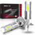 H1 LED Fog Light Bulbs 6000K Xenon White, Extremely Bright 3030 Chips H1 LED Bulbs with Projector for Car Fog Lights, Daytime Running Lights DRL (...