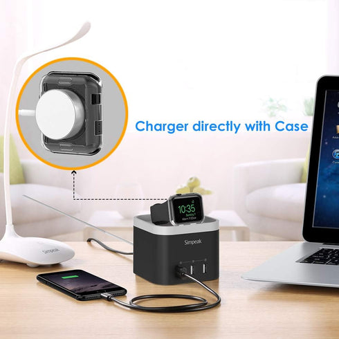 Simpeak 2PACK Soft Screen Protector Case Compatible with Apple Watch Series 10 9 Ultra 8 7 6 5 4 3 2 1-38mm 42mm 40mm 44mm 41mm 45mm 42mm(Series 1...