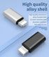zoyuzan 3Pack USB C Female to Lightning Male Adapter for iPhone 12/11/8 X XR/XS/SE/7Plus/Pro Max Ipad Air Mini Type Compatible with Charging Suppo...