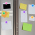 Magnetic Board Frameless Stainless Iron Strips, Magnetic Strips with Adhesive Backing Magnet Board Magnetic Bulletin Bar Board Memo Board with 7 P...