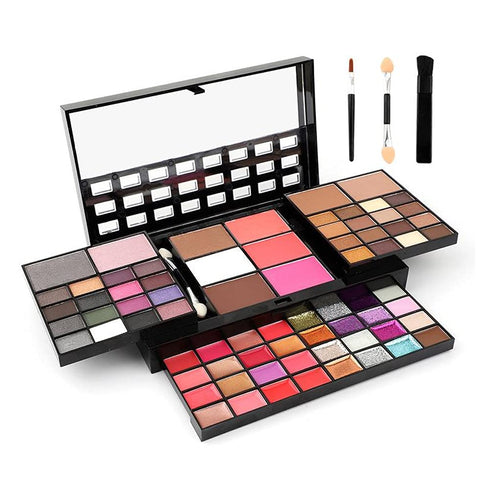 Makeup Kit for Women Full Kit including 36 Eyeshadow Makeup,16 Lip Gloss,12 Glitter Cream, 4 Concealer, 3 Blusher,1 Bronzer, 2 Highlight and Conto...